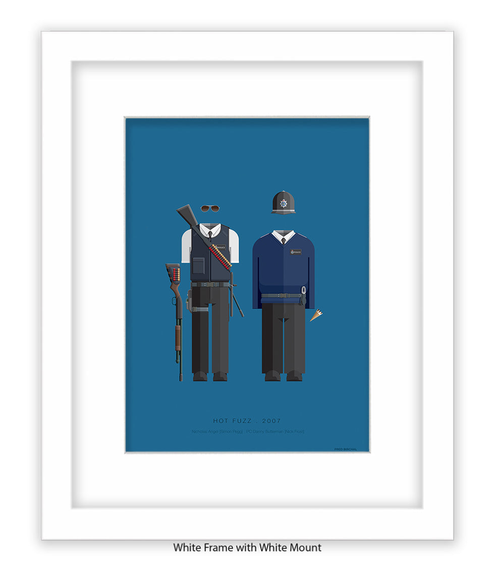 Hot Fuzz - Fred Birchal Art Print