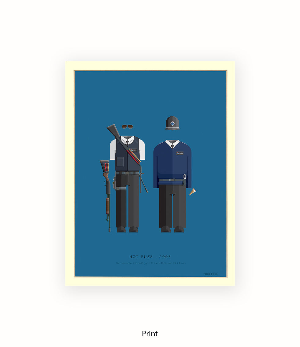 Hot Fuzz - Fred Birchal Art Print