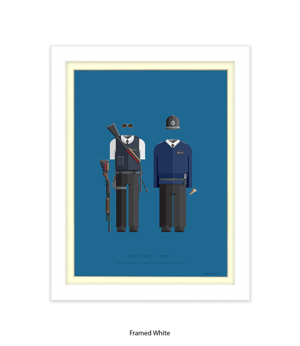 Hot Fuzz - Fred Birchal Art Print