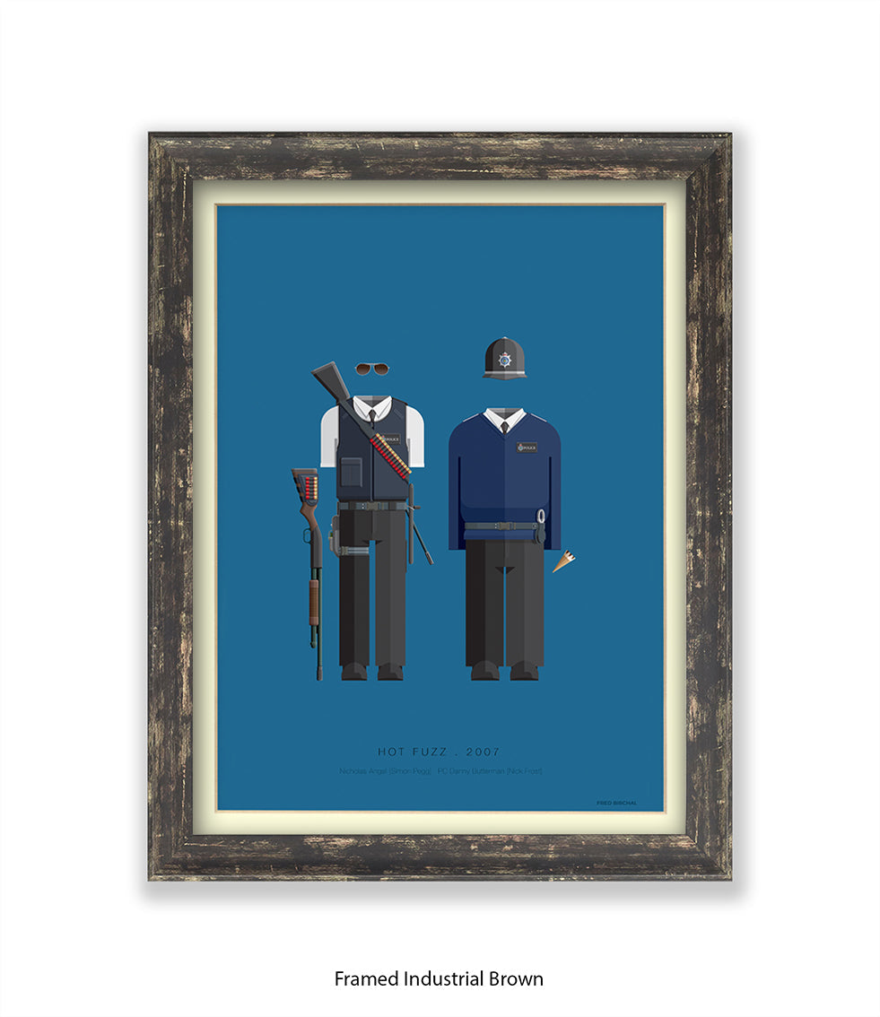 Hot Fuzz - Fred Birchal Art Print