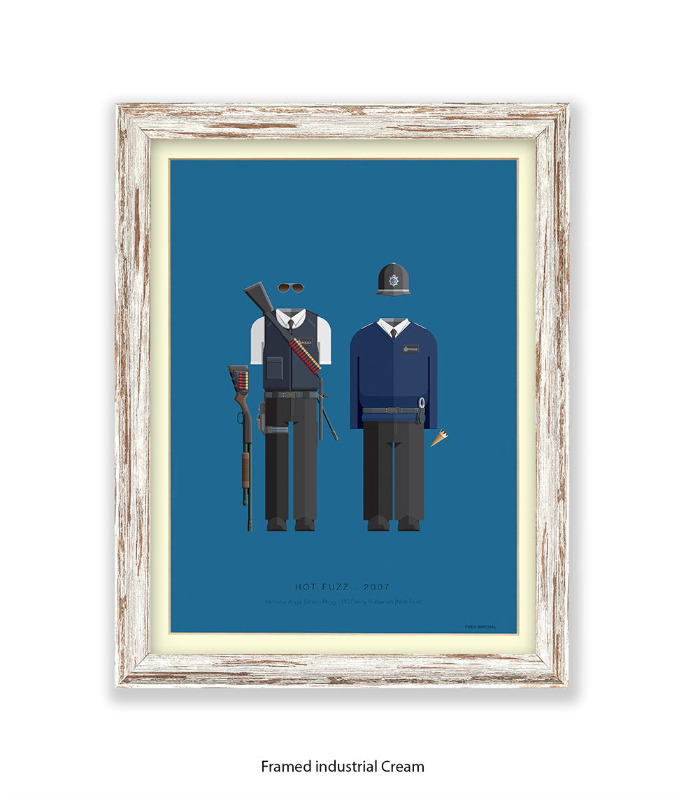 Hot Fuzz - Fred Birchal Art Print