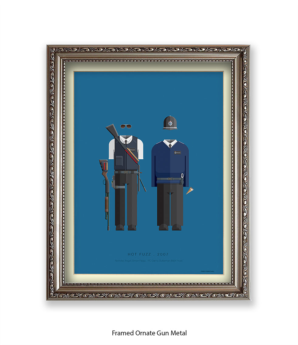 Hot Fuzz - Fred Birchal Art Print