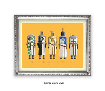 Monty Python - Holy Grail  Fred Birchal Art Print