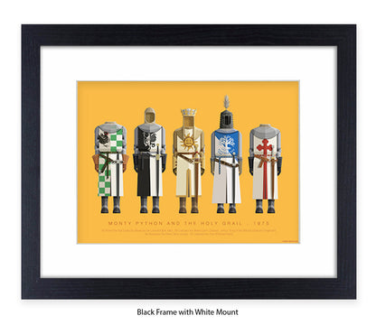 Monty Python - Holy Grail  Fred Birchal Art Print