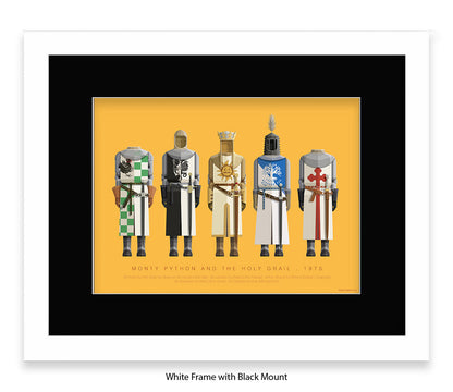 Monty Python - Holy Grail  Fred Birchal Art Print