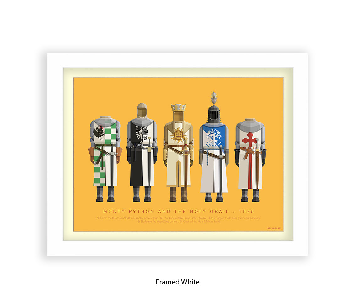 Monty Python - Holy Grail  Fred Birchal Art Print