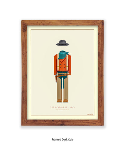 Searchers John Wayne Fred Birchal Art Print