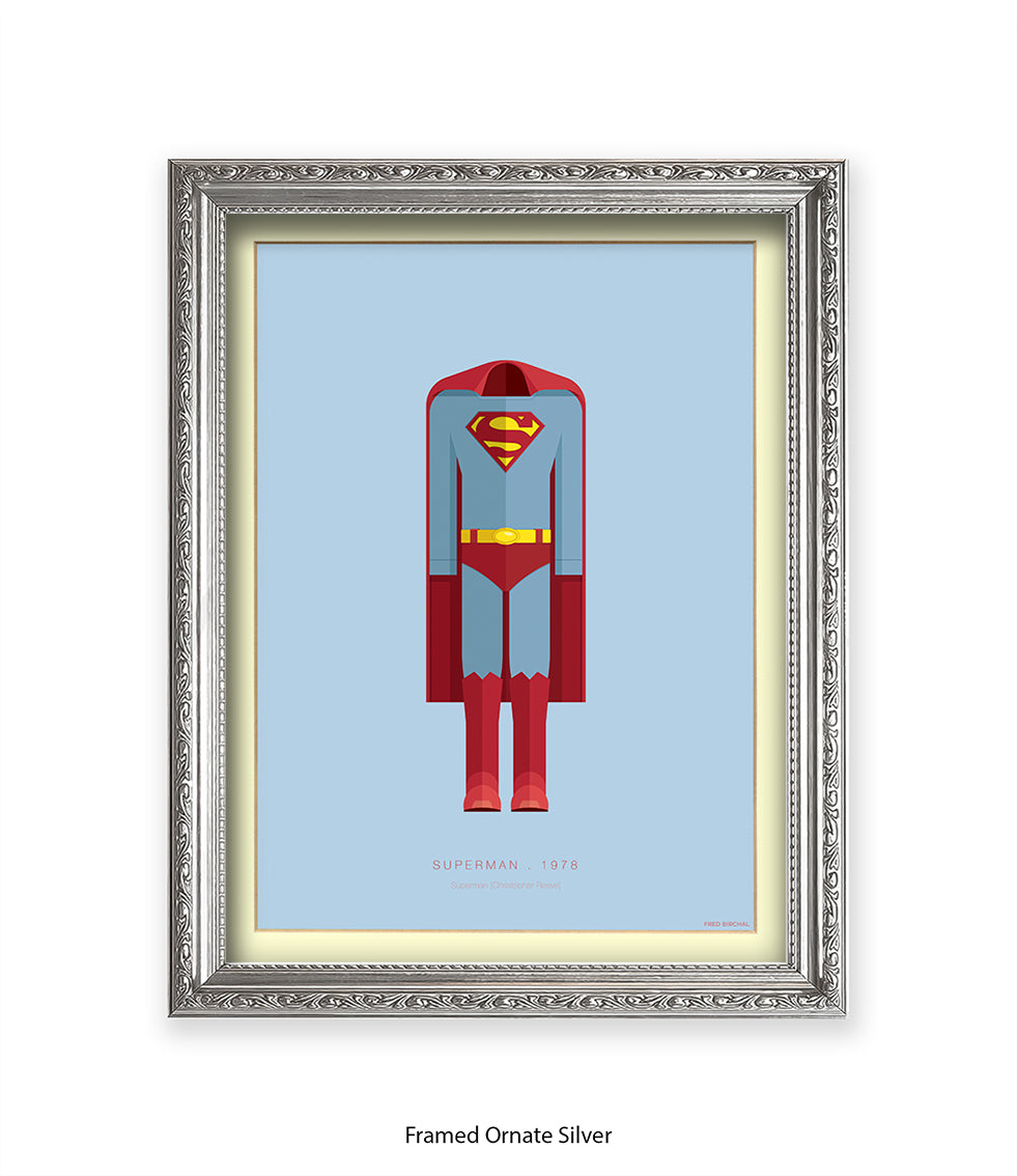 Superman Fred Birchal Art Print