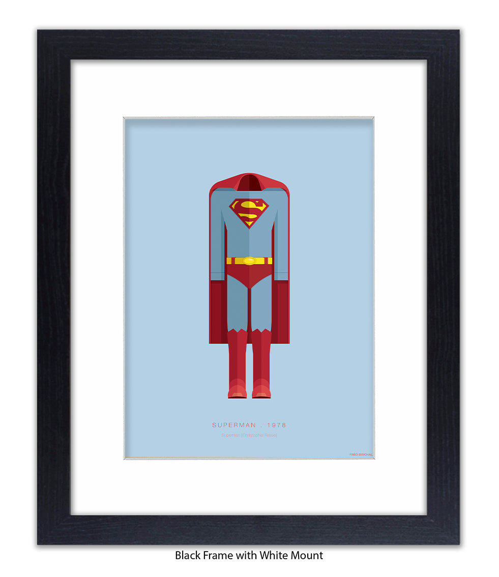 Superman Fred Birchal Art Print