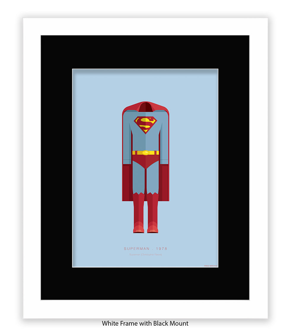 Superman Fred Birchal Art Print