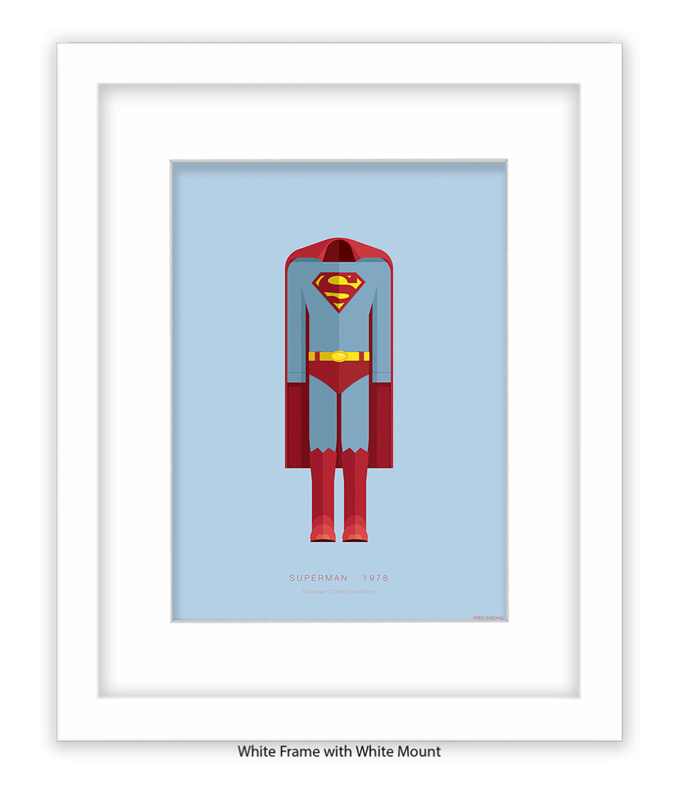 Superman Fred Birchal Art Print