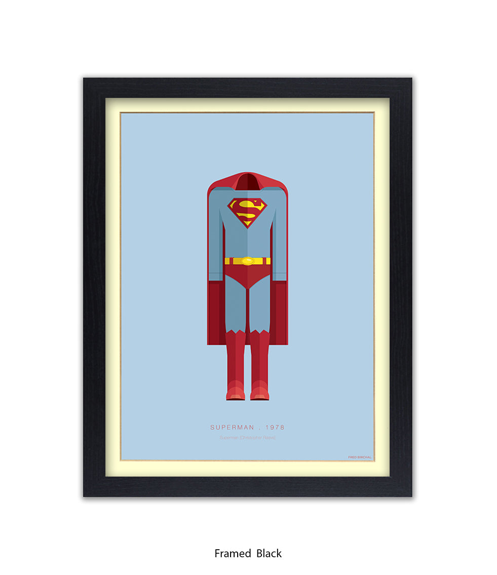 Superman Fred Birchal Art Print