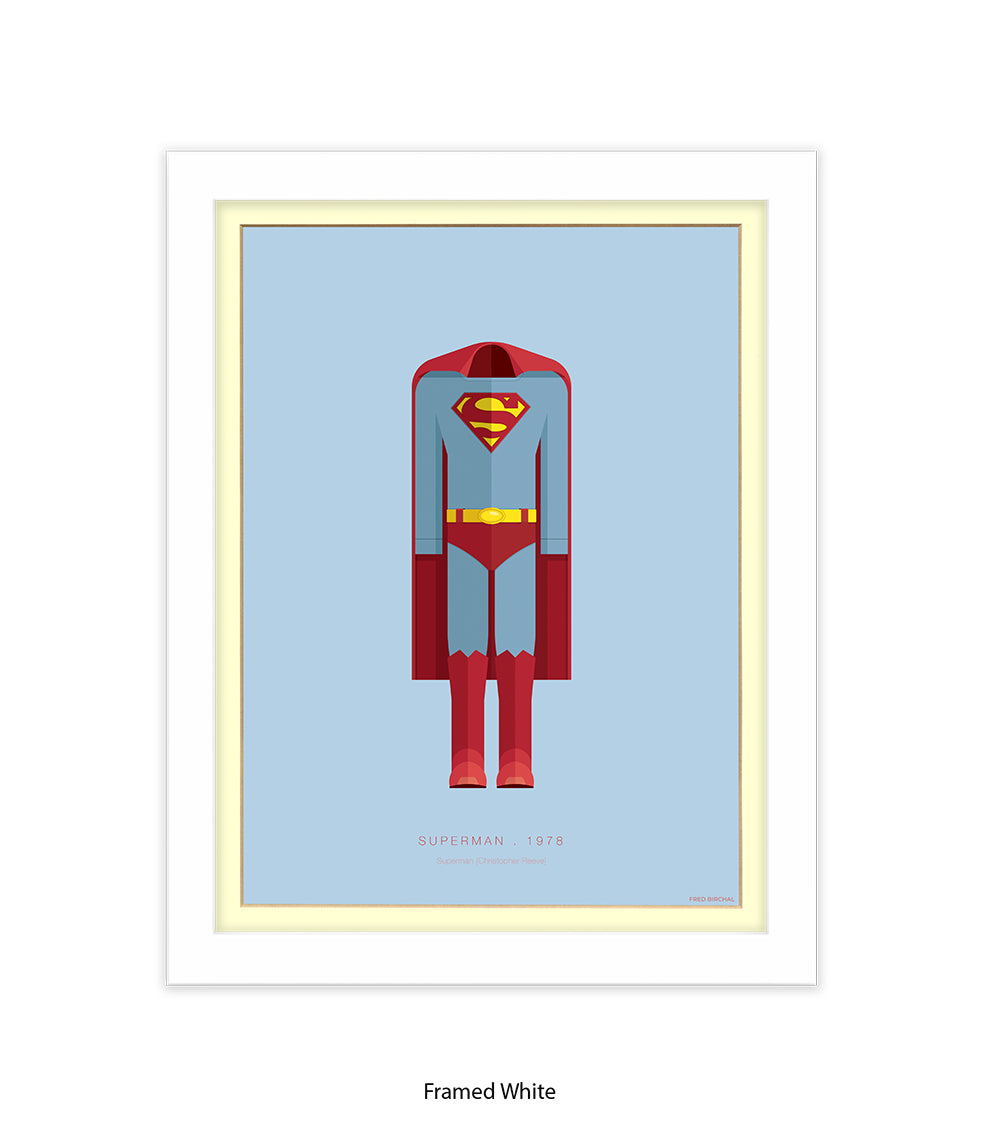 Superman Fred Birchal Art Print