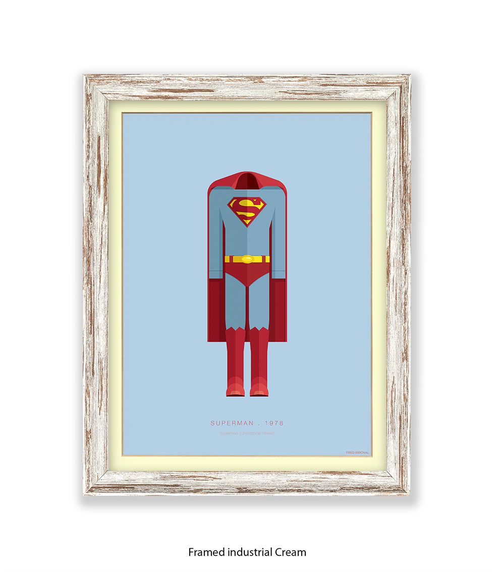 Superman Fred Birchal Art Print