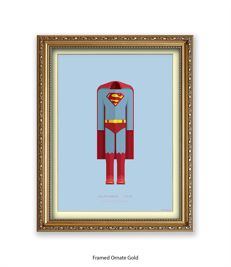 Superman Fred Birchal Art Print