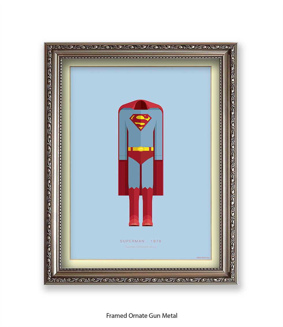 Superman Fred Birchal Art Print