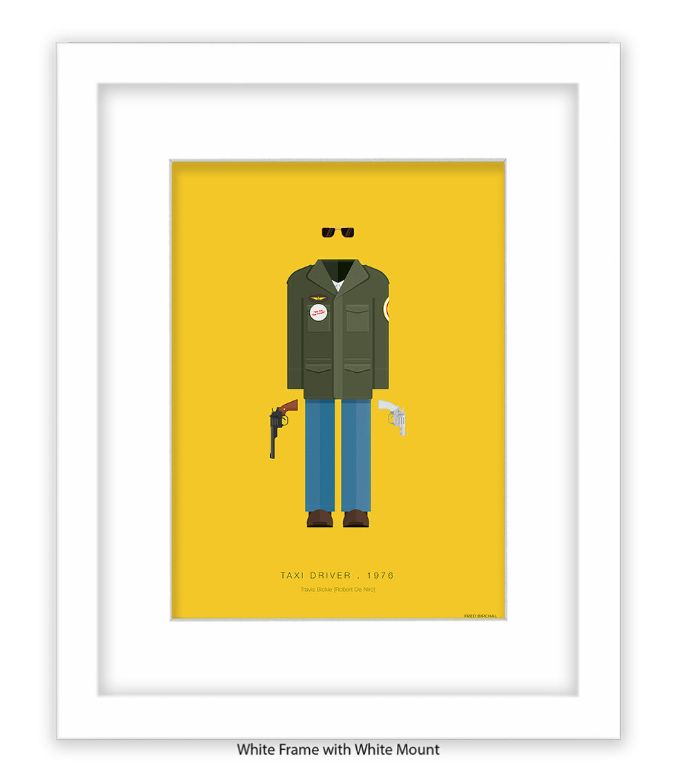 Taxi Driver Fred Birchal Art Print