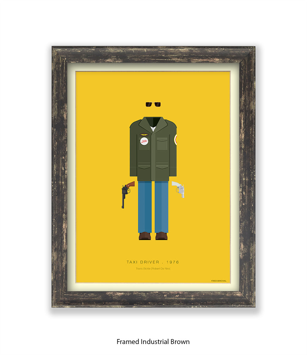 Taxi Driver Fred Birchal Art Print