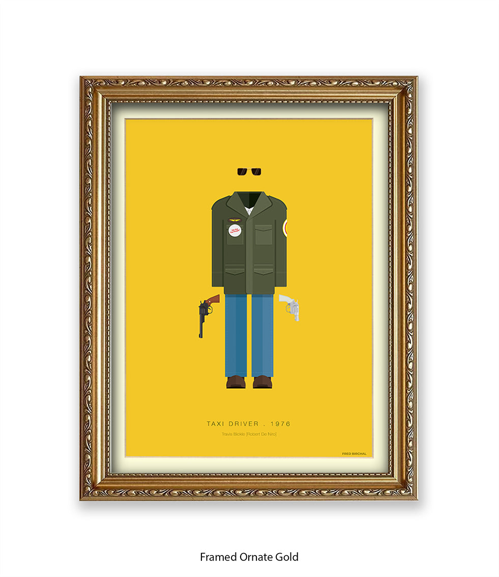 Taxi Driver Fred Birchal Art Print