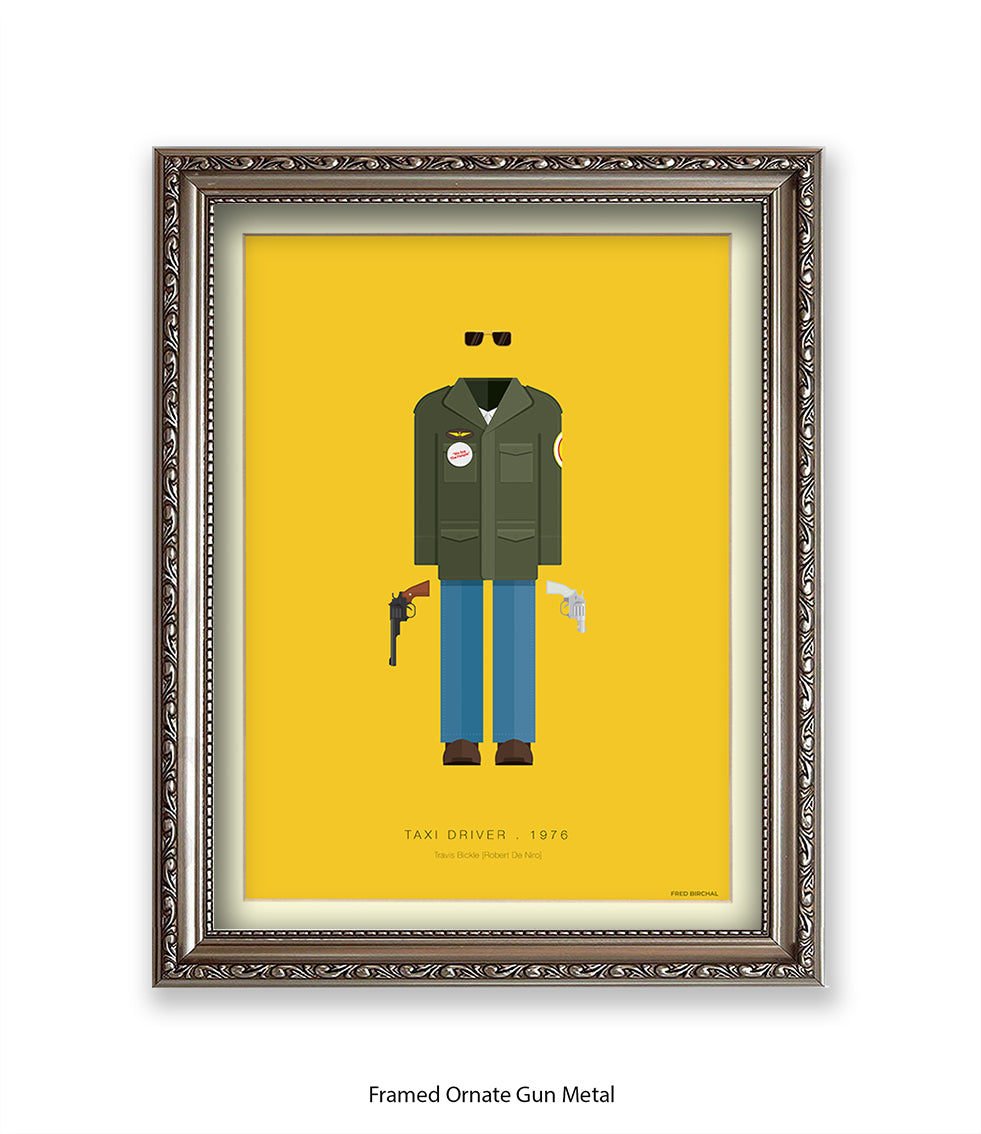 Taxi Driver Fred Birchal Art Print