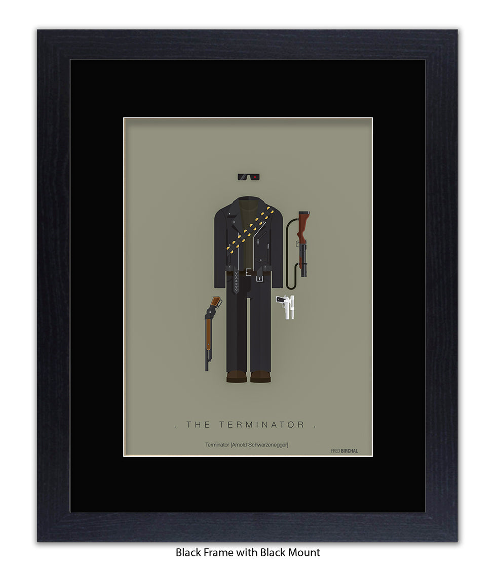 Terminator Fred Birchal Art Print