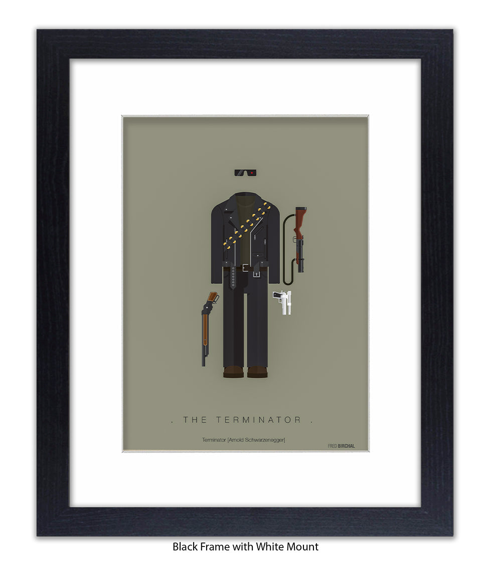 Terminator Fred Birchal Art Print