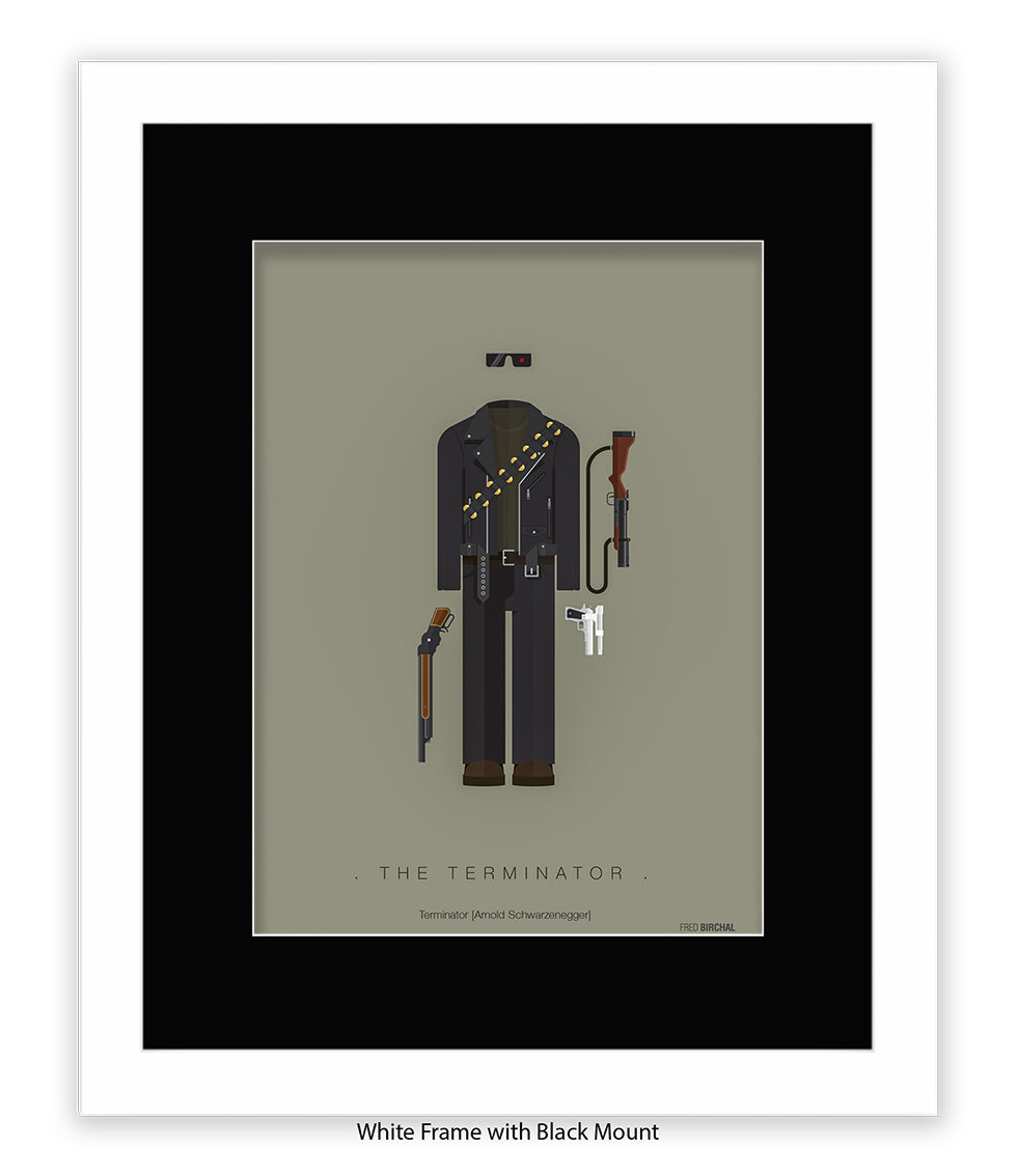 Terminator Fred Birchal Art Print