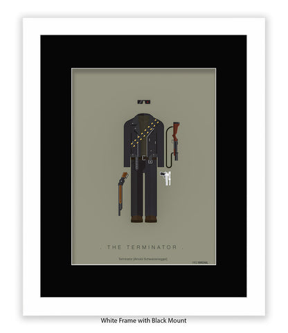 Terminator Fred Birchal Art Print