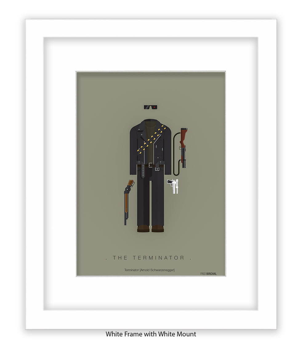 Terminator Fred Birchal Art Print