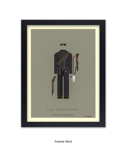 Terminator Fred Birchal Art Print