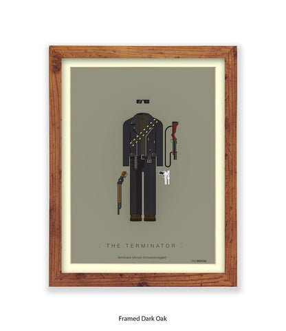 Terminator Fred Birchal Art Print