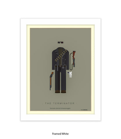 Terminator Fred Birchal Art Print