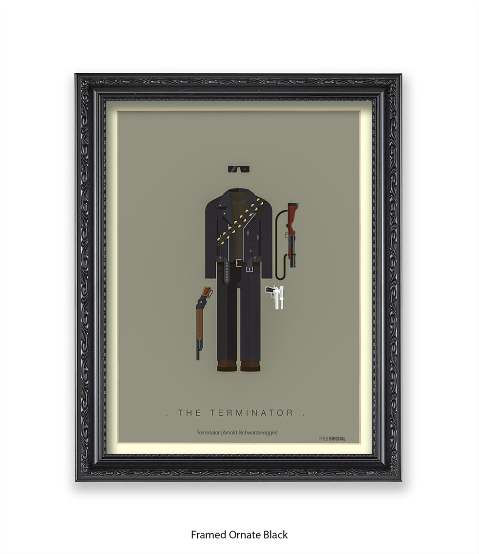 Terminator Fred Birchal Art Print