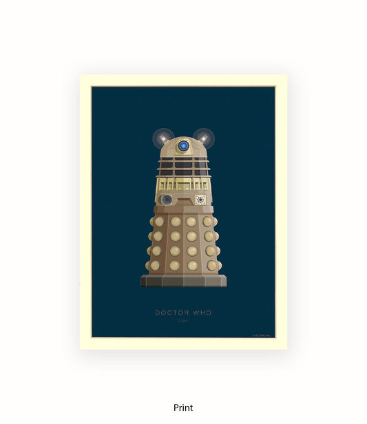 Doctor Who  Dalek  Fred Birchal Art Print