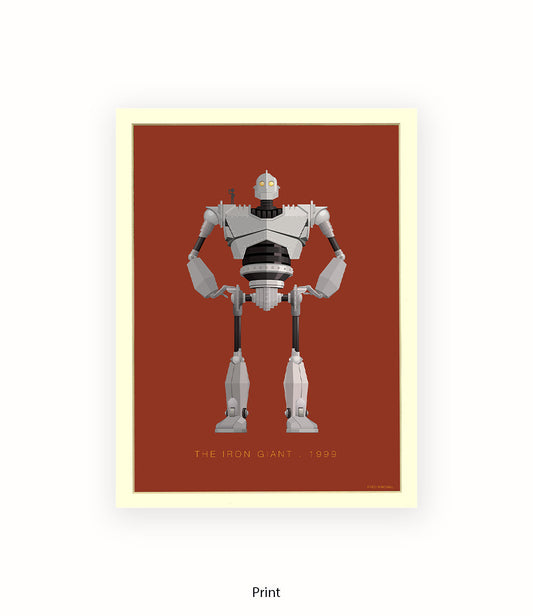 Iron Giant Fred Birchal Art Print