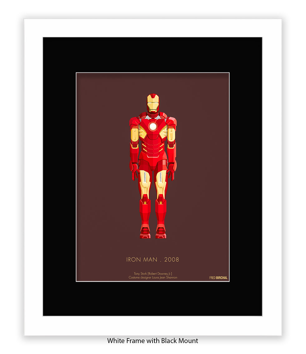 Iron Man Fred Birchal Art Print