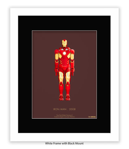 Iron Man Fred Birchal Art Print