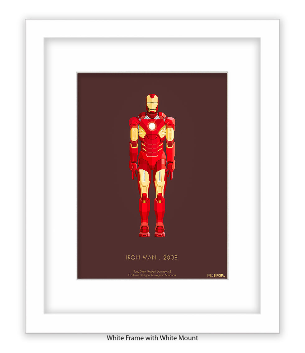 Iron Man Fred Birchal Art Print