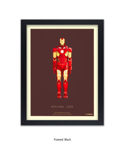 Iron Man Fred Birchal Art Print