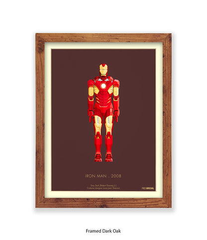 Iron Man Fred Birchal Art Print