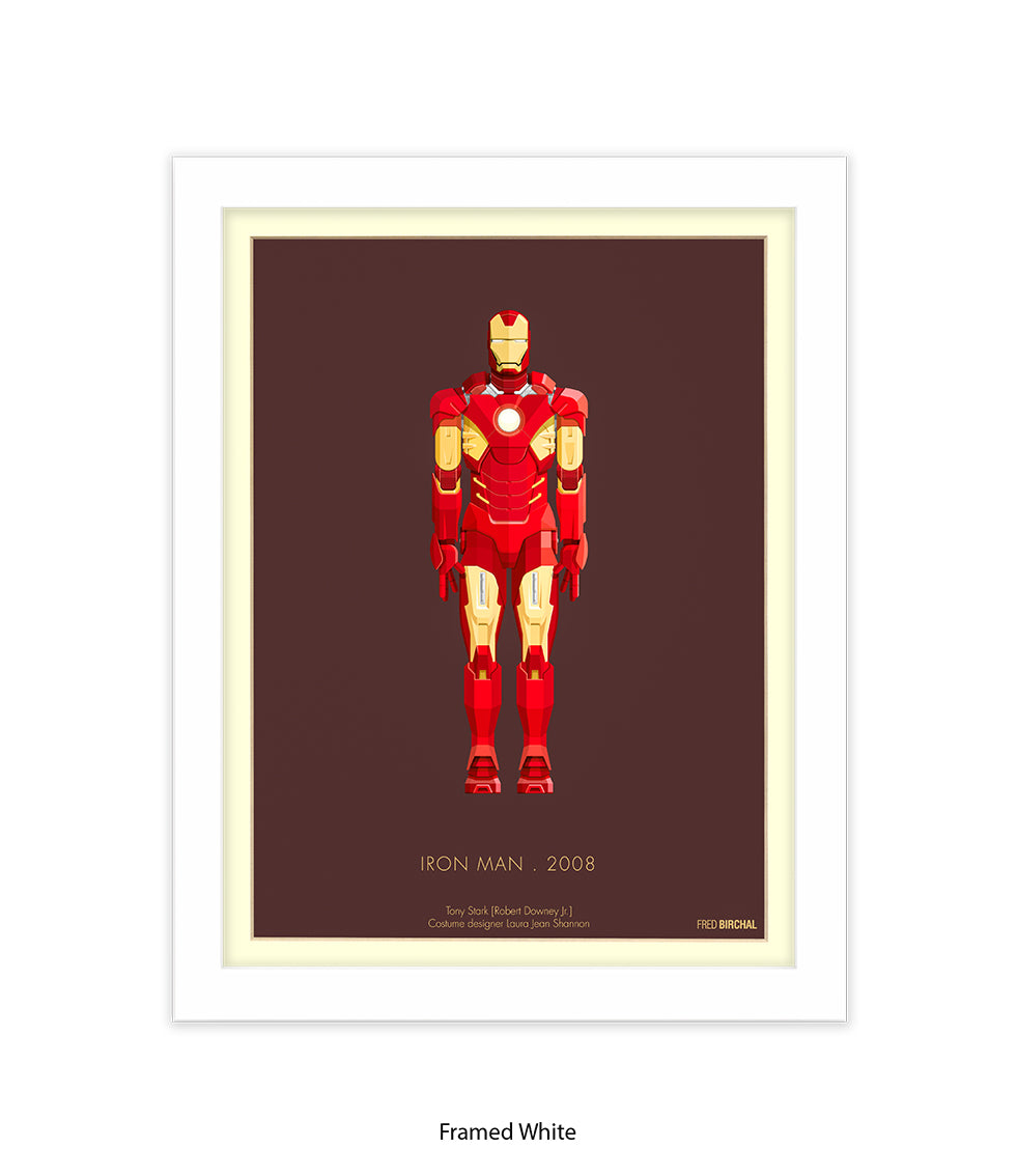 Iron Man Fred Birchal Art Print