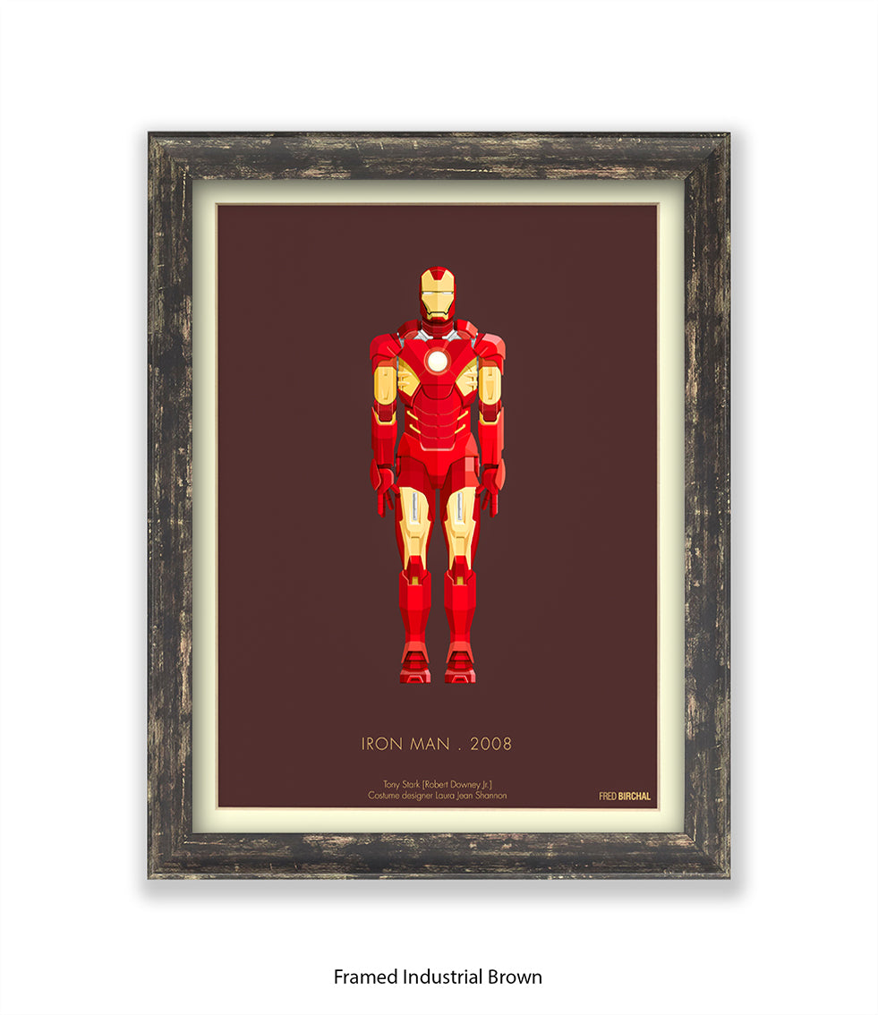 Iron Man Fred Birchal Art Print