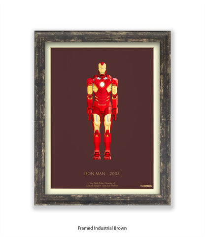 Iron Man Fred Birchal Art Print