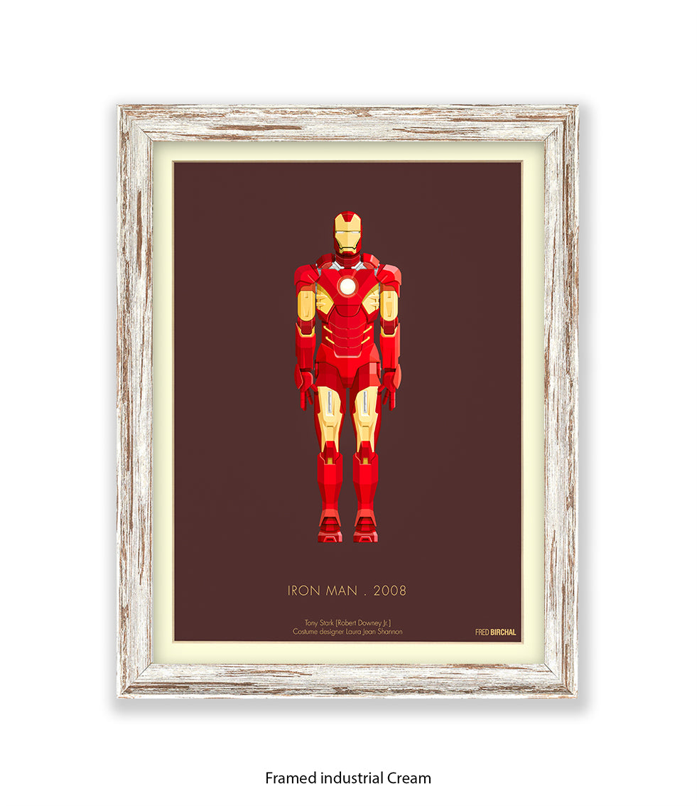 Iron Man Fred Birchal Art Print