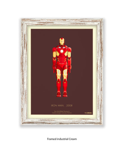 Iron Man Fred Birchal Art Print