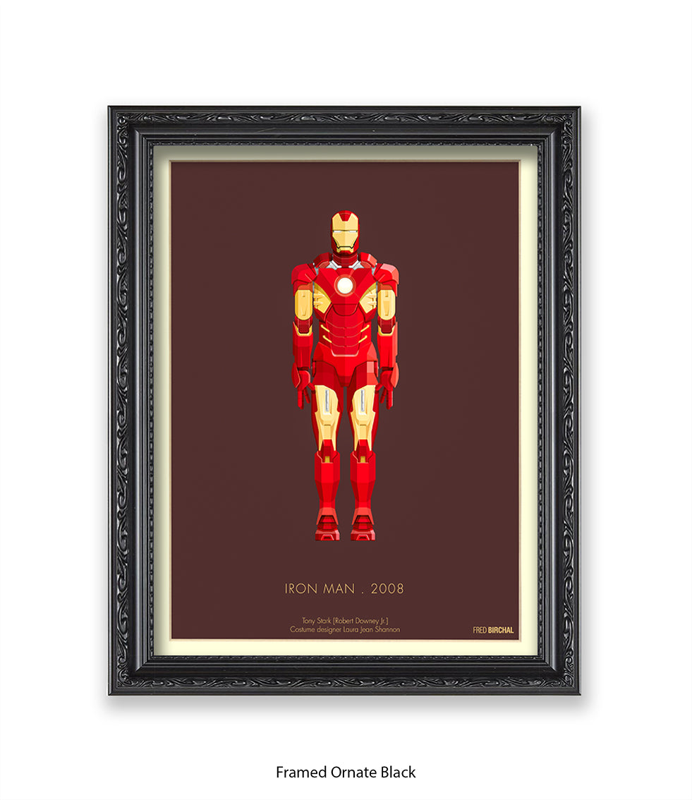 Iron Man Fred Birchal Art Print