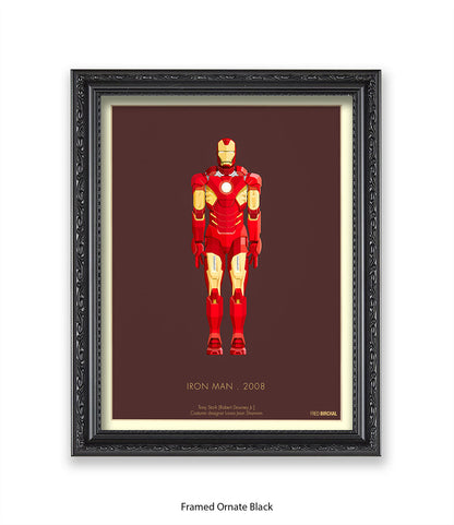 Iron Man Fred Birchal Art Print