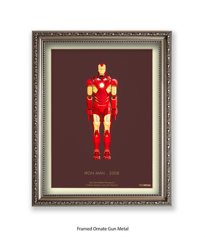 Iron Man Fred Birchal Art Print