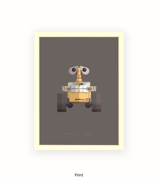 Wall E Tracks Fred Birchal Art Print