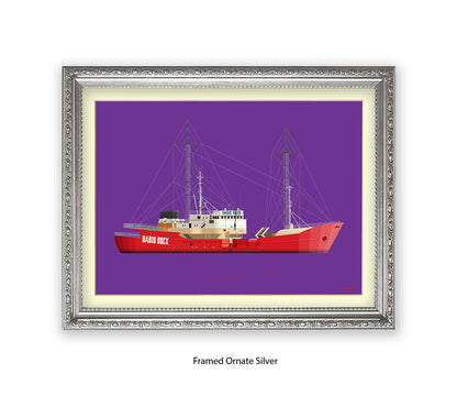 Boat That Rocked - Timor Challenger Fred Birchal Art Print